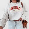 Cincinnati Ohio Crewneck Sweatshirt, College Style Sweater, Cincinnati University Gift