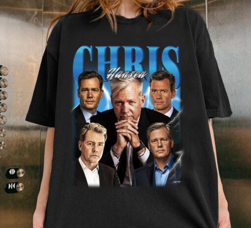 Chris Hansen Vintage T-Shirt, Cornerback Homage Graphic Unisex Long Sleeve, Bootleg Retro 90's Fans Washed Hoodie Gift