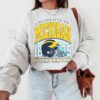 Vintage Michigan Crewneck Sweatshirt, Distressed Michigan Shirt, Illinois Fan Crewneck Michigan, Illinois Gift, College Sweater