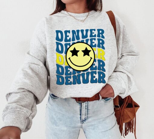 Vintage Denver Football Sweatshirt , Denver Football shirt , Vintage Style Denver Football Sweatshirt , Denver Fan Gift , Sunday Football