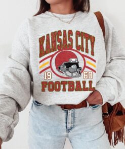 Kansas City Football Shirt, KC Football Tee, Kansas City Spirit Wear Shirt, Kansas City Football Top, KC Football Tee, 1960 Football Shirt