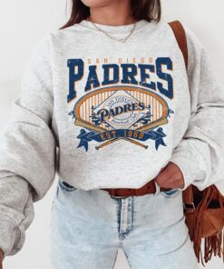 Vintage San Diego Padres Sweatshirtt, San Diego Baseball Shirt, San Diego EST 1969 Sweatshirtt, Vintage Baseball Fan Shirt hoodie