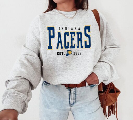 Indiana Pacer, Vintage Indiana Pacer Sweatshirt, Pacers Sweater, Pacers Shirt, Vintage Basketball Fan, Retro Indiana Basketball