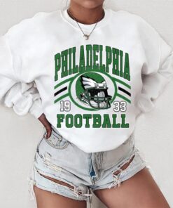 Philadelphia Football Sweatshirt, Philadelphia Fans Sweatshirt, Football Sweater, Philadelphia Retro Crewneck