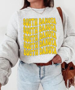 South Dakota Unisex Sweatshirt - South Dakota crewneck - South Dakota sweater - Vintage South Dakota Sweatshirt - College Sweatshirt