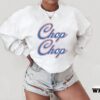 Chop Chop Shirt, ATL Braves Shirt, Atlanta Braves, Crewneck, Braves Shirt, Custom Braves Shirt, Braves Baseball, Oversized Sweatshirt