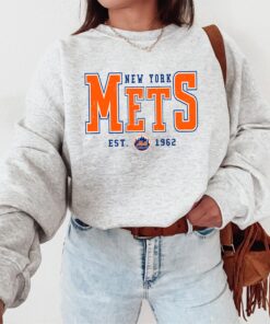 Vintage New York Mets Sweatshirt | New York Baseball Shirt | New York EST 1962 Sweatshirt | Vintage Baseball Fan Shirt