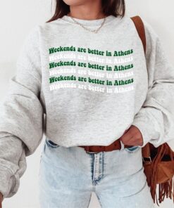 Ohio University Sweatshirt - Ohio University Bobcats Crewneck Sweatshirt - Athens Ohio - OU Sweatshirt