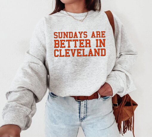 Cleveland Browns Sweatshirt, Baker Mayfield Shirt, Fall Sweatshirt, Fall Football Shirt, Thanksgiving Shirt Sweater