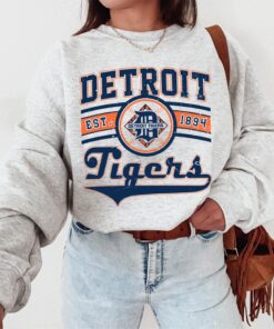 Vintage Detroit Tigers Shirt, Detroit Baseball Shirt, Detroit EST 1894 Shirt, Vintage Baseball Fan Shirt