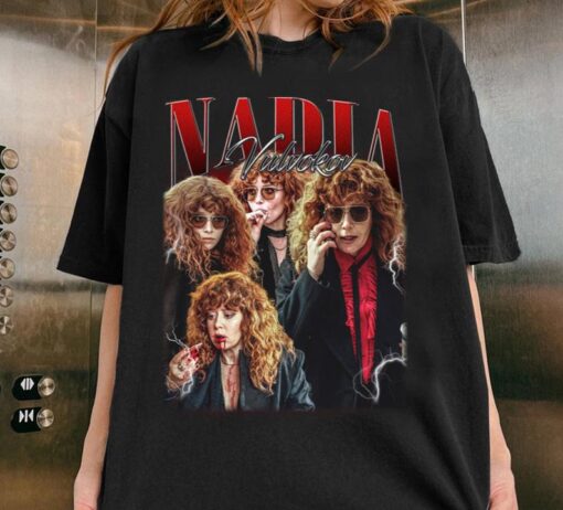 Limited Nadia Vulvokov Vintage T-Shirt, Gift for Woman and Man Unisex T-Shirt