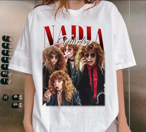 Limited Nadia Vulvokov Vintage T-Shirt, Gift for Woman and Man Unisex T-Shirt