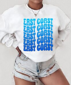 East Coast Shirt, East Coast Crewneck, East Coast Travel Gift, East Coast Souvenir, East Coast Bachelorette