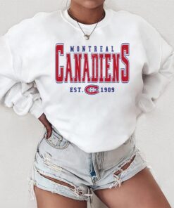 Montreal Canadiens Sweatshirt, Vintage Sweatshirt, NHL Sweatshirt, Hockey Shirt, Hockey Fan Sweatshirt, Canadiens Hockey Fan Gift