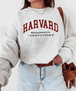 Harvard College Sweatshirt, Harvard Unisex Crewneck Sweater, University Sweatshirt