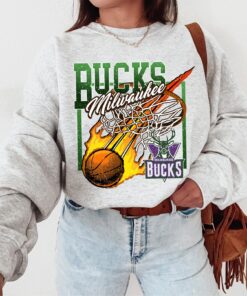 Milwaukee Vintage Basketball Sweatshirt, Retro 90s Game Day Milwaukee Crewneck, Bucks Fan Gifts, Milwaukee Bucks Shirt, Bucks Basketball