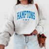 Hamptons Sweatshirt New York Collegiate Crewneck Sweater Unisex