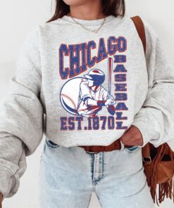 Chicago Baseball Retro Shirt for Baseball Fans Chicago Baseball Gifts for Chicago Fans