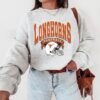 Longhorns Football Comfort Colors Vintage Style Shirt, College Football Throwback Tshirt, College Gift for Football Fan