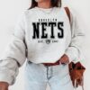 Vintage Brooklyn Nets Basketball, 90s Bootleg, Shirt Retro Style Sweatshirt Crewneck, fan gift, Brooklyn Nets shirt