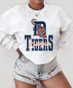 Vintage Detroit Tigers Sweatshirt | Detroit Baseball Shirt | Detroit EST 1894 Sweatshirt | Vintage Baseball Fan Shirt