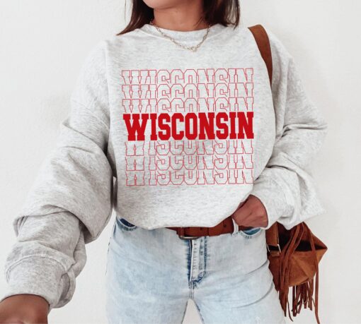 Wisconsin Shirt, Womens Wisconsin Shirt, State of Wisconsin Gift, Wisconsin Vacation Tee, Unisex WI Tee Women Men & Kids