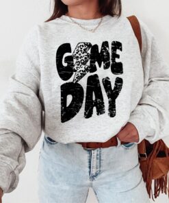 Game Day Sweatshirt, Preppy Varsity Sports Sweatshirt, Game Day Vibes Crewneck, Sunday Football, Football Mom, College Football Sweater