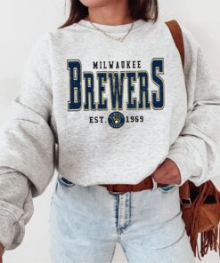 Milwaukee Brewer Crewneck Sweatshirt / Shirt, Vintage Milwaukee Brewer, Retro Milwaukee Baseball Shirt, Milwaukee Women Shirt, Brewer Shirt