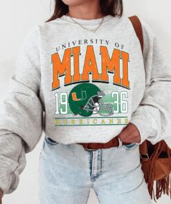 Miami Football Shirt, Miami Football Sweatshirt, Vintage Style Miami Football shirt, Miami sweater, Sunday Football