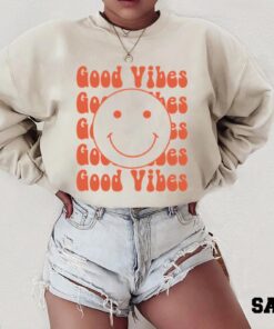 Good Vibes Shirt, Good Vibes Only, Peace Shirt, Retro Shirt, Kindness Shirt, Sunshine, Hippie Shirts, Retro Inspired Design