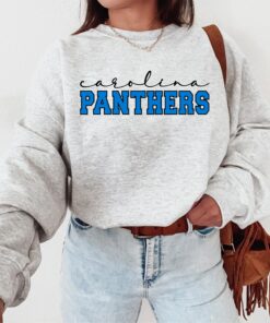 Carolina Panthers - Crewneck Sweatshirt - Retro Unisex Apparel - Vintage NFL Gear