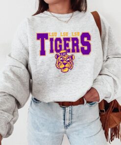 Vintage LSU Tigers Logo Shirt, Louisiana State University Shirt, College Football Shirt, NCAA Fan Shirt, Graphic Shirt For Men Women