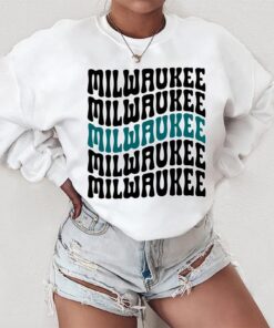 Milwaukee Sweatshirt - Milwaukee Baseball Sweatshirt - Retro Milwaukee Baseball - Vintage Milwaukee Sweatshirt - Milwaukee Crewneck