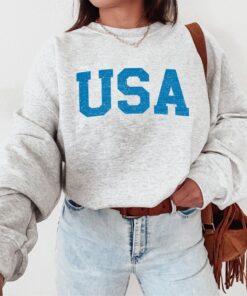 USA Sweatshirt, America Sweatshirt, USA Sweatshirt, USA Crewneck, Patriotic Shirt