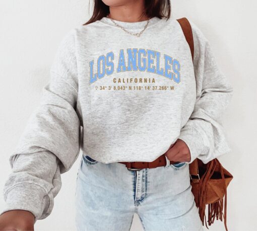 Los Angeles Sweatshirt, California Sweatshirt, West Coast Shirt, California Shirt, California Sweater, Sweatshirt, California Pullover