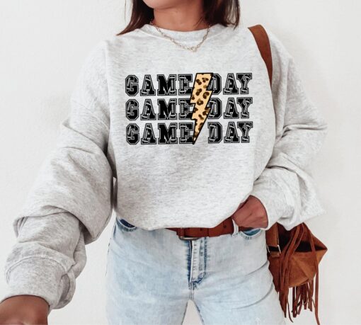 Game Day Sweatshirt, Preppy Varsity Sports Sweatshirt, Game Day Vibes Crewneck, Sunday Football, Football Mom, College Football Sweater