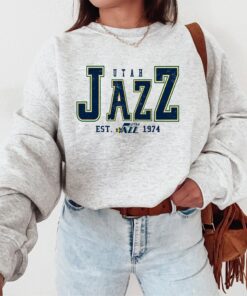 Utah Jaz, Vintage Utah Basketball Sweatshirt, Utah Basketball Crewneck, Jazz Shirt, Utah Fan Shirt, Retro Utah Basketball