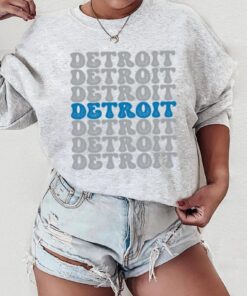 Detroit Football Sweatshirt , Detroit Football shirt , Vintage Style Detroit Football Sweatshirt , Detroit Fan Gift , Sunday Football