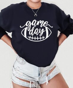 Game Day Sweatshirt, Preppy Varsity Sports Sweatshirt, Game Day Vibes Crewneck, Sunday Football, Football Mom, College Football Sweater