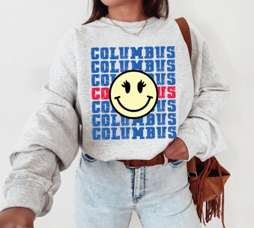 Vintage Columbus Blue Jacket Sweatshirt \ Shirt, Blue Jackets Sweater, Blue Jackets Shirt, Retro Columbus Ice Hockey